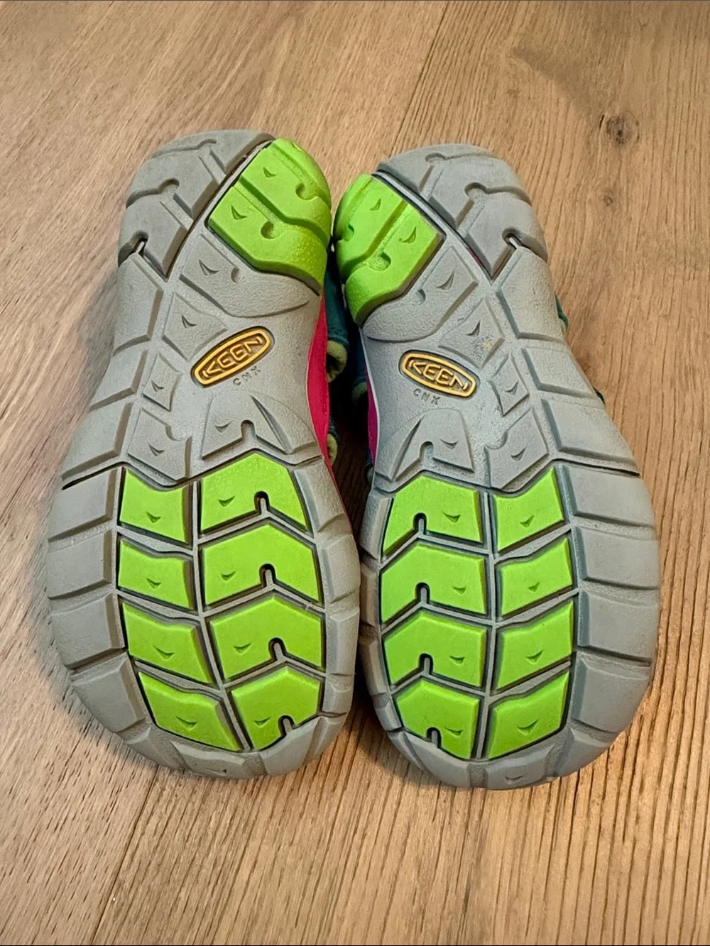 Keen Girls Teal and Pink Sandals